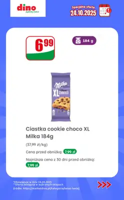 Dino - gazetka promocyjna Specjalna oferta na 24.10.2025 - promocje spoza gazetki od piątku 24.10 do piątku 24.10 - strona 7 Dino - gazetka promocyjna Specjalna oferta na 24.10.2025 - promocje spoza gazetki od piątku 24.10 do piątku 24.10 - strona 7