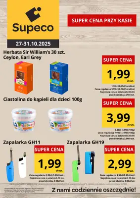 Supeco - gazetka promocyjna Oferta tygodnia od poniedziałku 27.10 do piątku 31.10 - strona 3 Supeco - gazetka promocyjna Oferta tygodnia od poniedziałku 27.10 do piątku 31.10 - strona 3