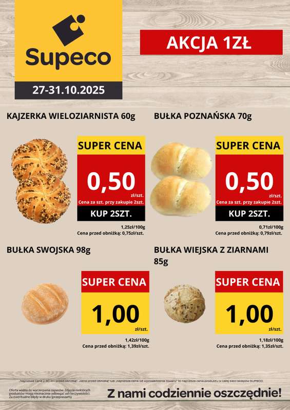 Supeco - gazetka promocyjna Oferta tygodnia od poniedzia艂ku 27.10 do pi膮tku 31.10 - strona 2 Supeco - gazetka promocyjna Oferta tygodnia od poniedzia艂ku 27.10 do pi膮tku 31.10 - strona 2
