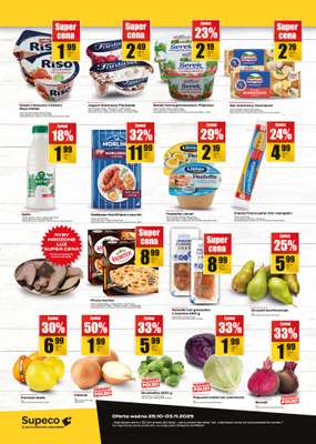 Supeco - gazetka promocyjna Targ świeżości od wtorku 28.10 do poniedziałku 03.11 - strona 2