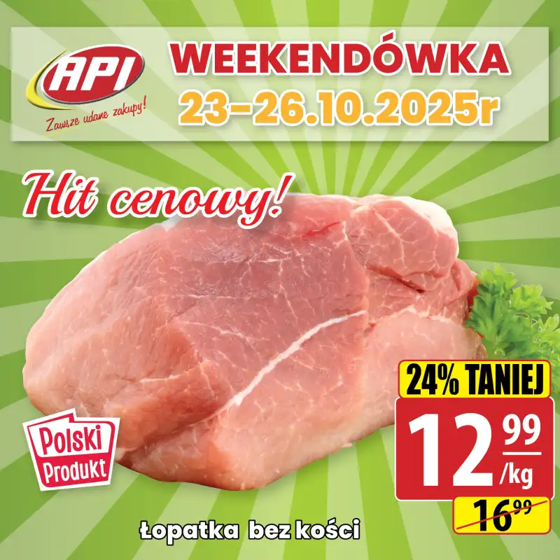 API Market - gazetka promocyjna Weekendówka od piątku 24.10 do niedzieli 26.10 - strona 5
