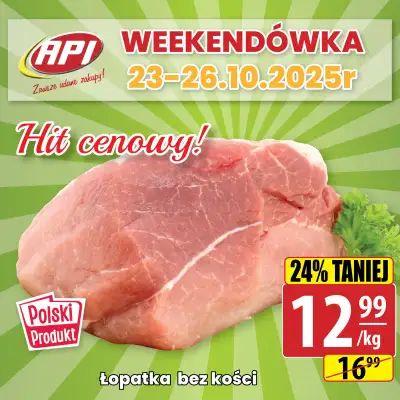 API Market - gazetka promocyjna Weekendówka od piątku 24.10 do niedzieli 26.10 - strona 5 API Market - gazetka promocyjna Weekendówka od piątku 24.10 do niedzieli 26.10 - strona 5