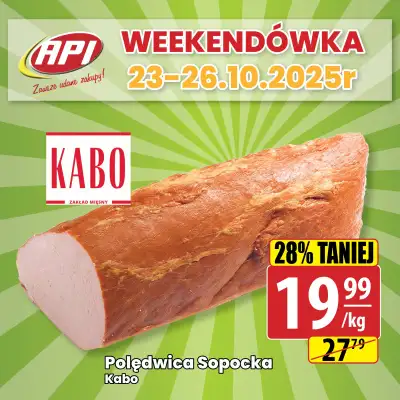 API Market - gazetka promocyjna Weekendówka od piątku 24.10 do niedzieli 26.10 - strona 2 API Market - gazetka promocyjna Weekendówka od piątku 24.10 do niedzieli 26.10 - strona 2