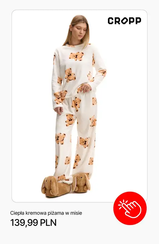 Cropp - gazetka promocyjna Otul się miękkością – wygodny homewear dla niej   - strona 3