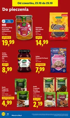 Lidl - gazetka promocyjna Oferta od czwartku od czwartku 23.10 do soboty 25.10 - strona 58 Lidl - gazetka promocyjna Oferta od czwartku od czwartku 23.10 do soboty 25.10 - strona 58