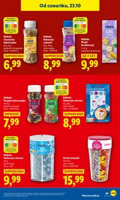 Lidl - gazetka promocyjna Oferta od czwartku od czwartku 23.10 do soboty 25.10 - strona 57 Lidl - gazetka promocyjna Oferta od czwartku od czwartku 23.10 do soboty 25.10 - strona 57