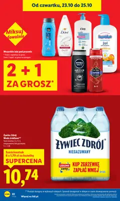 Lidl - gazetka promocyjna Oferta od czwartku od czwartku 23.10 do soboty 25.10 - strona 22 Lidl - gazetka promocyjna Oferta od czwartku od czwartku 23.10 do soboty 25.10 - strona 22