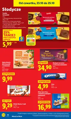 Lidl - gazetka promocyjna Oferta od czwartku od czwartku 23.10 do soboty 25.10 - strona 50 Lidl - gazetka promocyjna Oferta od czwartku od czwartku 23.10 do soboty 25.10 - strona 50