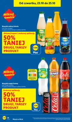 Lidl - gazetka promocyjna Oferta od czwartku od czwartku 23.10 do soboty 25.10 - strona 20 Lidl - gazetka promocyjna Oferta od czwartku od czwartku 23.10 do soboty 25.10 - strona 20
