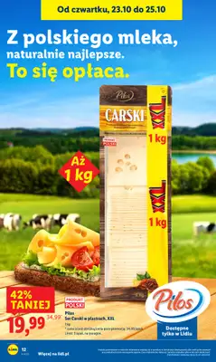 Lidl - gazetka promocyjna Oferta od czwartku od czwartku 23.10 do soboty 25.10 - strona 12 Lidl - gazetka promocyjna Oferta od czwartku od czwartku 23.10 do soboty 25.10 - strona 12