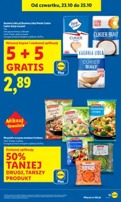 Lidl - gazetka promocyjna Oferta od czwartku od czwartku 23.10 do soboty 25.10 - strona 15 Lidl - gazetka promocyjna Oferta od czwartku od czwartku 23.10 do soboty 25.10 - strona 15