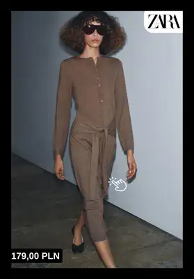 Zara - gazetka promocyjna Sukienki na sezon jesień–zima od piątku 24.10  - strona 7