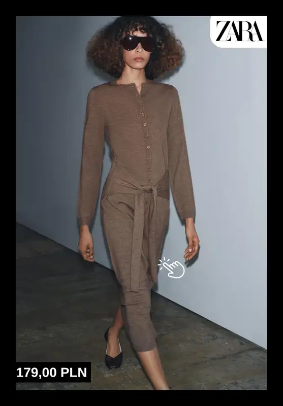 Zara - gazetka promocyjna Sukienki na sezon jesień–zima od piątku 24.10  - strona 7