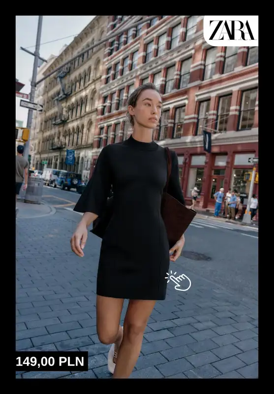 Zara - gazetka promocyjna Sukienki na sezon jesień–zima od piątku 24.10  - strona 4