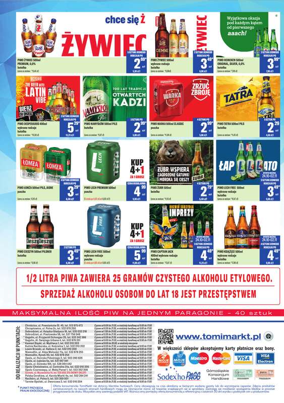 Tomi Markt - gazetka promocyjna Gazetka od piątku 24.10 do czwartku 06.11 - strona 8