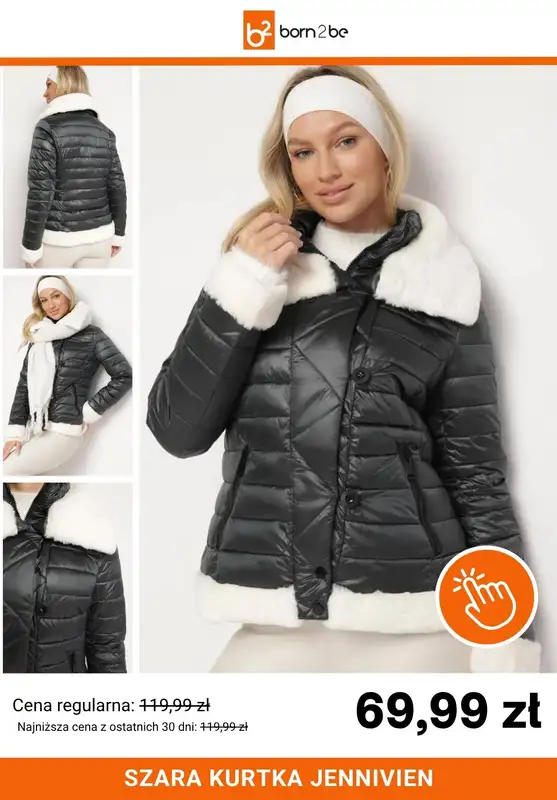 Born2be - gazetka promocyjna Wybrane ciepłe kurtki za max 99,99 zł od soboty 25.10 do wtorku 04.11 - strona 8
