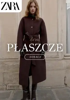 Zara - gazetka promocyjna Ciepłe i stylowe płaszcze dla niej od soboty 25.10  Zara - gazetka promocyjna Ciepłe i stylowe płaszcze dla niej od soboty 25.10