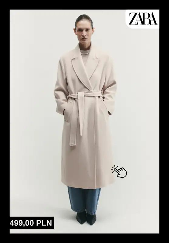 Zara - gazetka promocyjna Ciepłe i stylowe płaszcze dla niej od soboty 25.10  - strona 11