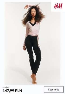 H&M - gazetka promocyjna LEGGINSY sportowe od 79,99 PLN od piątku 24.10  - strona 4