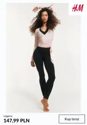 H&M - gazetka promocyjna LEGGINSY sportowe od 79,99 PLN od piątku 24.10  - strona 4 H&M - gazetka promocyjna LEGGINSY sportowe od 79,99 PLN od piątku 24.10  - strona 4
