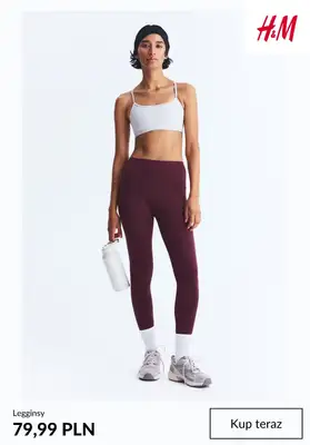 H&M - gazetka promocyjna LEGGINSY sportowe od 79,99 PLN od piątku 24.10  - strona 5 H&M - gazetka promocyjna LEGGINSY sportowe od 79,99 PLN od piątku 24.10  - strona 5