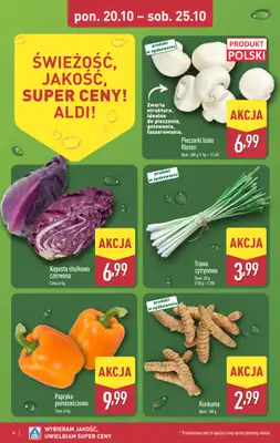 Aldi - gazetka promocyjna Pełny katalog! od poniedziałku 20.10 do soboty 25.10 - strona 6 Aldi - gazetka promocyjna Pełny katalog! od poniedziałku 20.10 do soboty 25.10 - strona 6