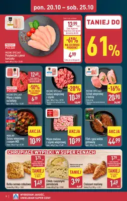Aldi - gazetka promocyjna Pełny katalog! od poniedziałku 20.10 do soboty 25.10 - strona 8 Aldi - gazetka promocyjna Pełny katalog! od poniedziałku 20.10 do soboty 25.10 - strona 8
