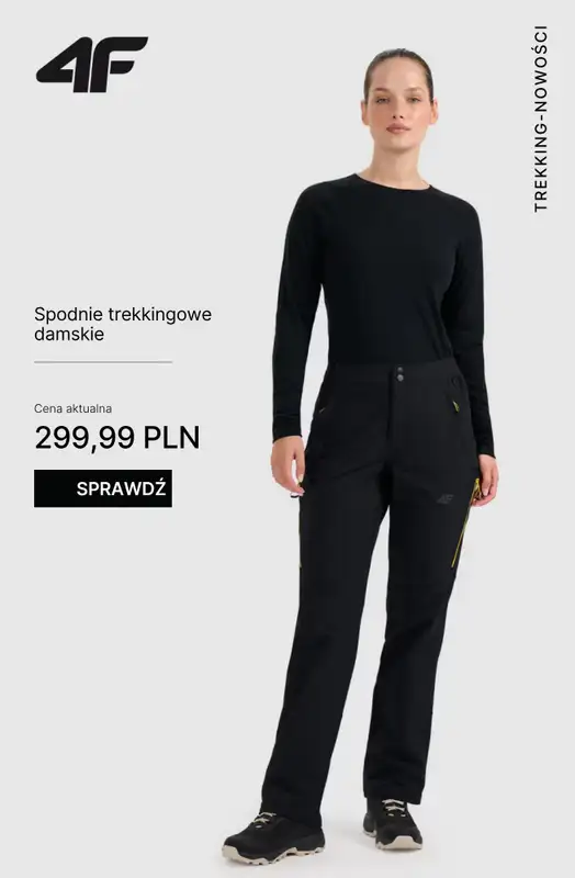 4F - gazetka promocyjna Kolekcja Outdoor – ciepło i komfort na chłodne dni od piątku 24.10  - strona 11