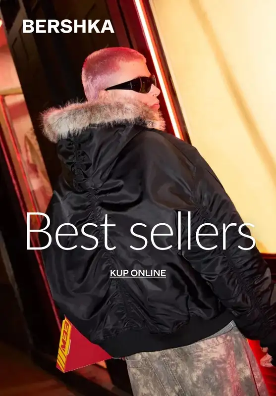 Bershka - gazetka promocyjna Best sellers - odzież męska od piątku 24.10 