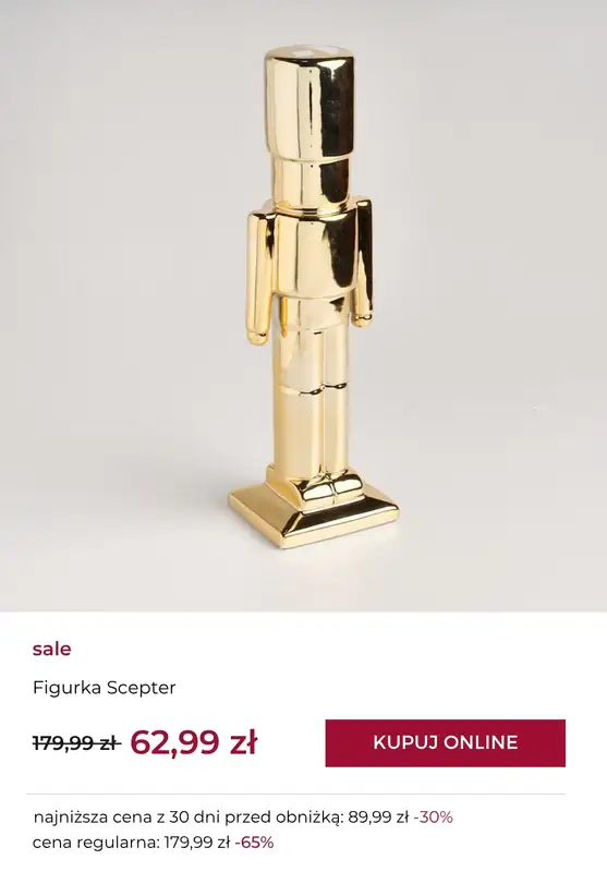 home&you - gazetka promocyjna SALE: świąteczne dekoracje   - strona 3