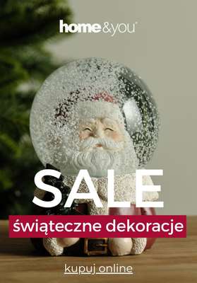 home&you - gazetka promocyjna SALE: świąteczne dekoracje od piątku 24.10 do czwartku 30.10