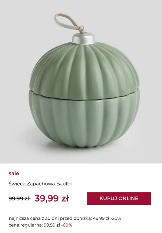 home&you - gazetka promocyjna SALE: świąteczne dekoracje od piątku 24.10 do czwartku 30.10 - strona 4