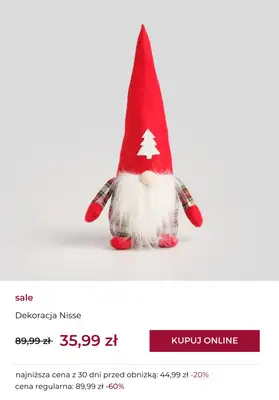 home&you - gazetka promocyjna SALE: świąteczne dekoracje od piątku 24.10 do czwartku 30.10 - strona 6 home&you - gazetka promocyjna SALE: świąteczne dekoracje od piątku 24.10 do czwartku 30.10 - strona 6