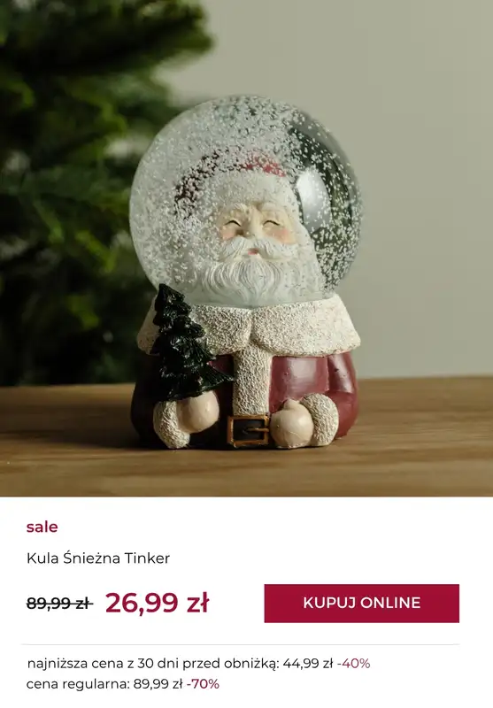 home&you - gazetka promocyjna SALE: świąteczne dekoracje od piątku 24.10 do czwartku 30.10 - strona 5