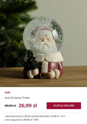 home&you - gazetka promocyjna SALE: świąteczne dekoracje od piątku 24.10 do czwartku 30.10 - strona 5 home&you - gazetka promocyjna SALE: świąteczne dekoracje od piątku 24.10 do czwartku 30.10 - strona 5