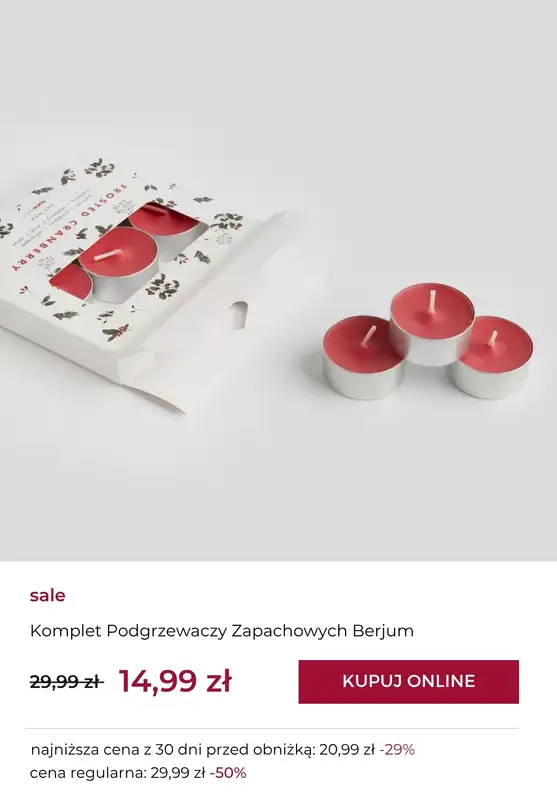 home&you - gazetka promocyjna SALE: świąteczne dekoracje od piątku 24.10 do czwartku 30.10 - strona 10