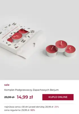 home&you - gazetka promocyjna SALE: świąteczne dekoracje od piątku 24.10 do czwartku 30.10 - strona 10 home&you - gazetka promocyjna SALE: świąteczne dekoracje od piątku 24.10 do czwartku 30.10 - strona 10