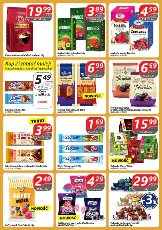 Społem - Blisko i Korzystnie - gazetka promocyjna Gazetka PSS Poznań od poniedziałku 27.10 do niedzieli 16.11 - strona 2