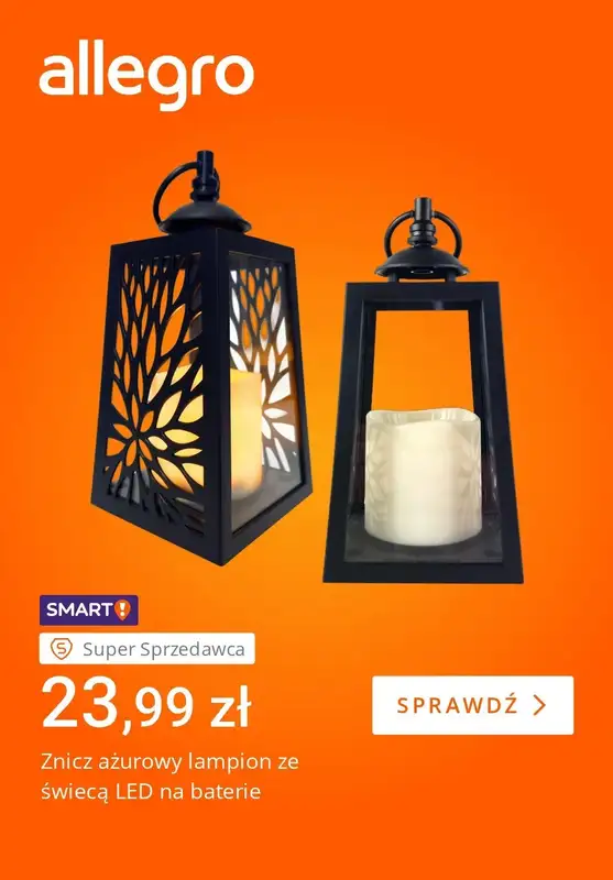 Allegro - gazetka promocyjna Zatroszcz się o groby najbliższych od piątku 24.10 do czwartku 30.10
