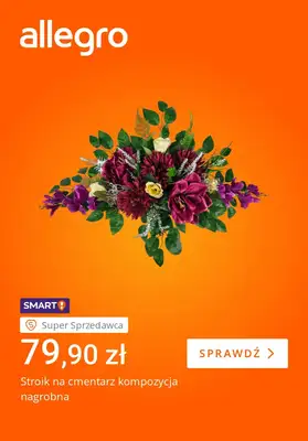 Allegro - gazetka promocyjna Zatroszcz się o groby najbliższych od piątku 24.10 do czwartku 30.10 - strona 5 Allegro - gazetka promocyjna Zatroszcz się o groby najbliższych od piątku 24.10 do czwartku 30.10 - strona 5