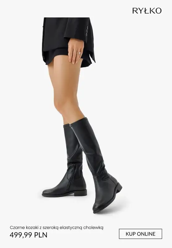 Ryłko - gazetka promocyjna Kozaki z SZEROKĄ CHOLWEKĄ od piątku 24.10  - strona 5