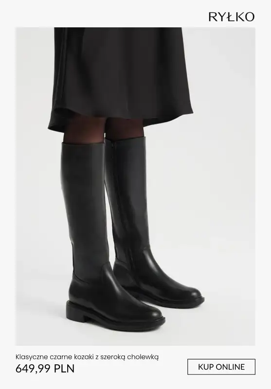 Ryłko - gazetka promocyjna Kozaki z SZEROKĄ CHOLWEKĄ od piątku 24.10  - strona 8