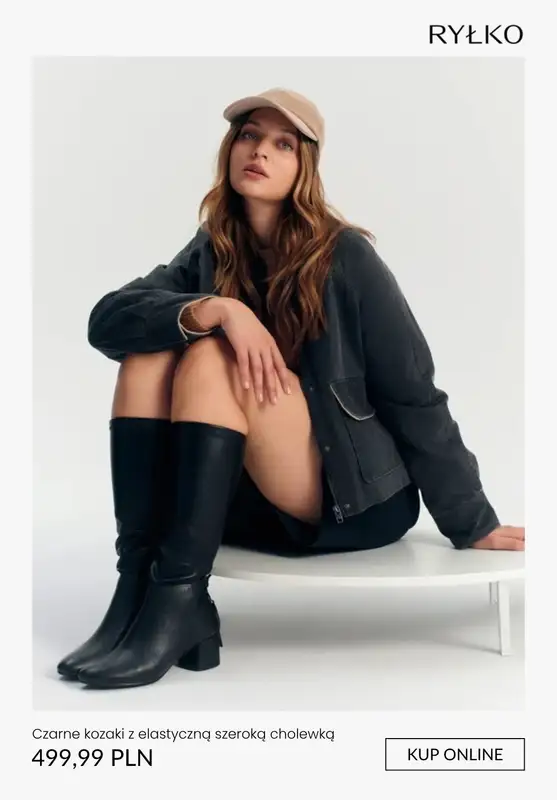 Ryłko - gazetka promocyjna Kozaki z SZEROKĄ CHOLWEKĄ od piątku 24.10  - strona 6