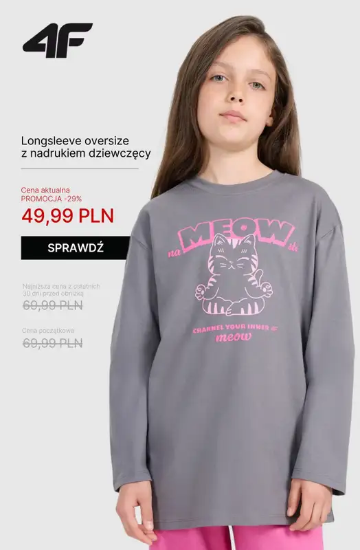 4F - gazetka promocyjna WYPRZEDAŻ: wszystko do 50 zł od soboty 25.10  - strona 17