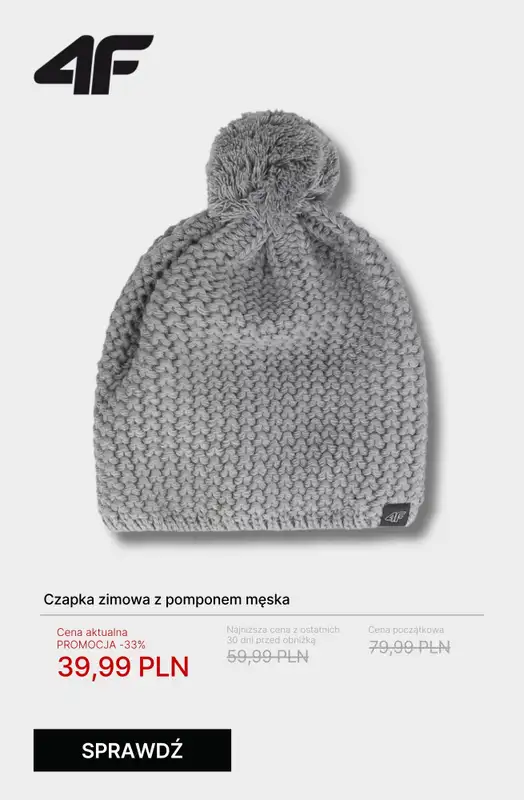 4F - gazetka promocyjna WYPRZEDAŻ: wszystko do 50 zł od soboty 25.10  - strona 7