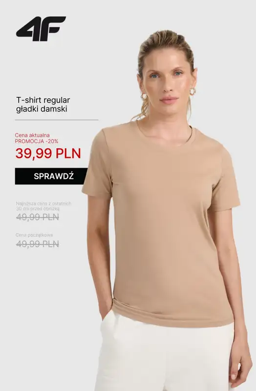 4F - gazetka promocyjna WYPRZEDAŻ: wszystko do 50 zł od soboty 25.10  - strona 8