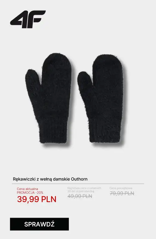 4F - gazetka promocyjna WYPRZEDAŻ: wszystko do 50 zł od soboty 25.10  - strona 11