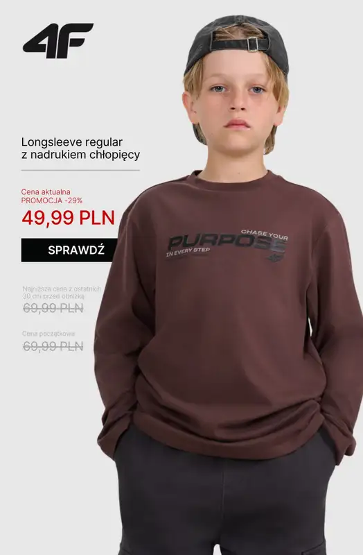 4F - gazetka promocyjna WYPRZEDAŻ: wszystko do 50 zł od soboty 25.10  - strona 14