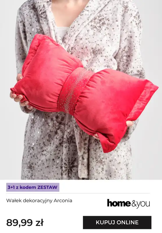 home&you - gazetka promocyjna Świąteczne poszewki i poduszki dekoracyjne od soboty 25.10 do czwartku 30.10 - strona 10