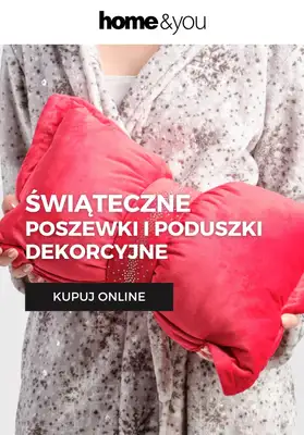 home&you - gazetka promocyjna Świąteczne poszewki i poduszki dekoracyjne od soboty 25.10 do czwartku 30.10 home&you - gazetka promocyjna Świąteczne poszewki i poduszki dekoracyjne od soboty 25.10 do czwartku 30.10